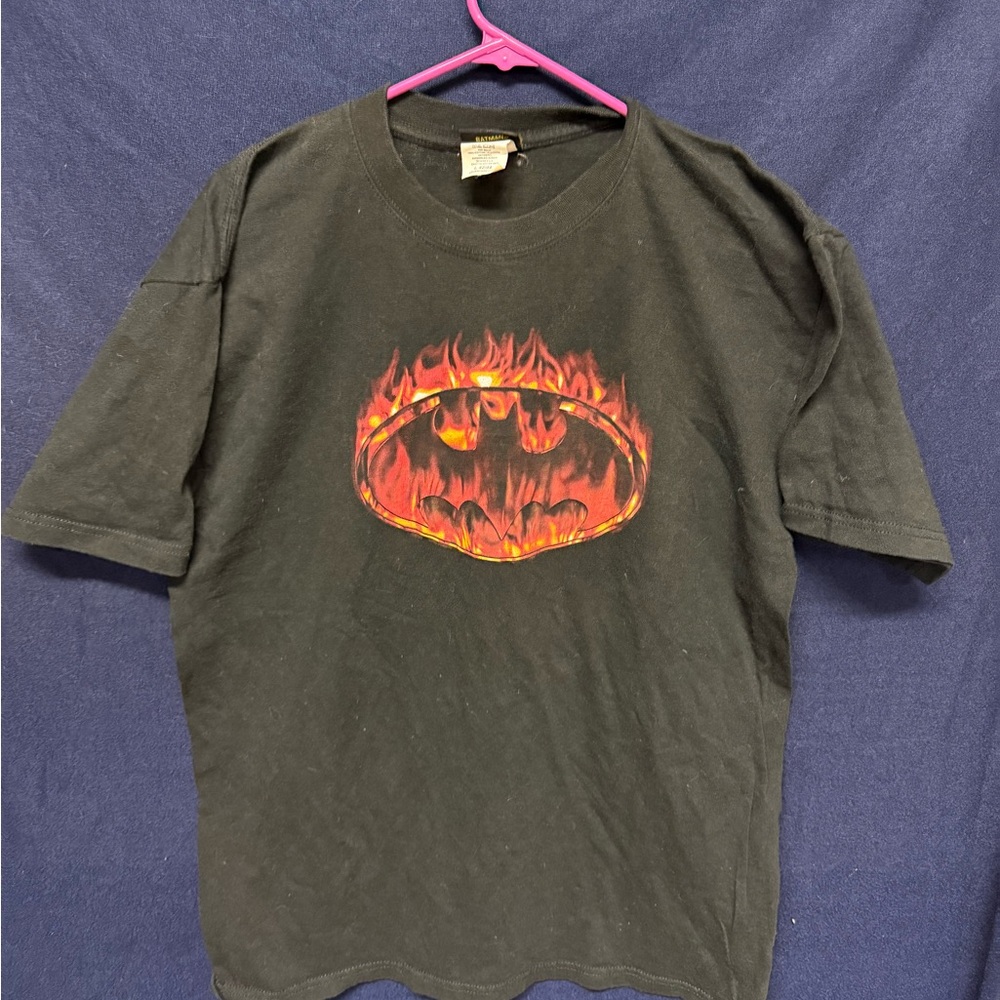 Vintage 2005 Batman Flame Tshirt Men’s Large